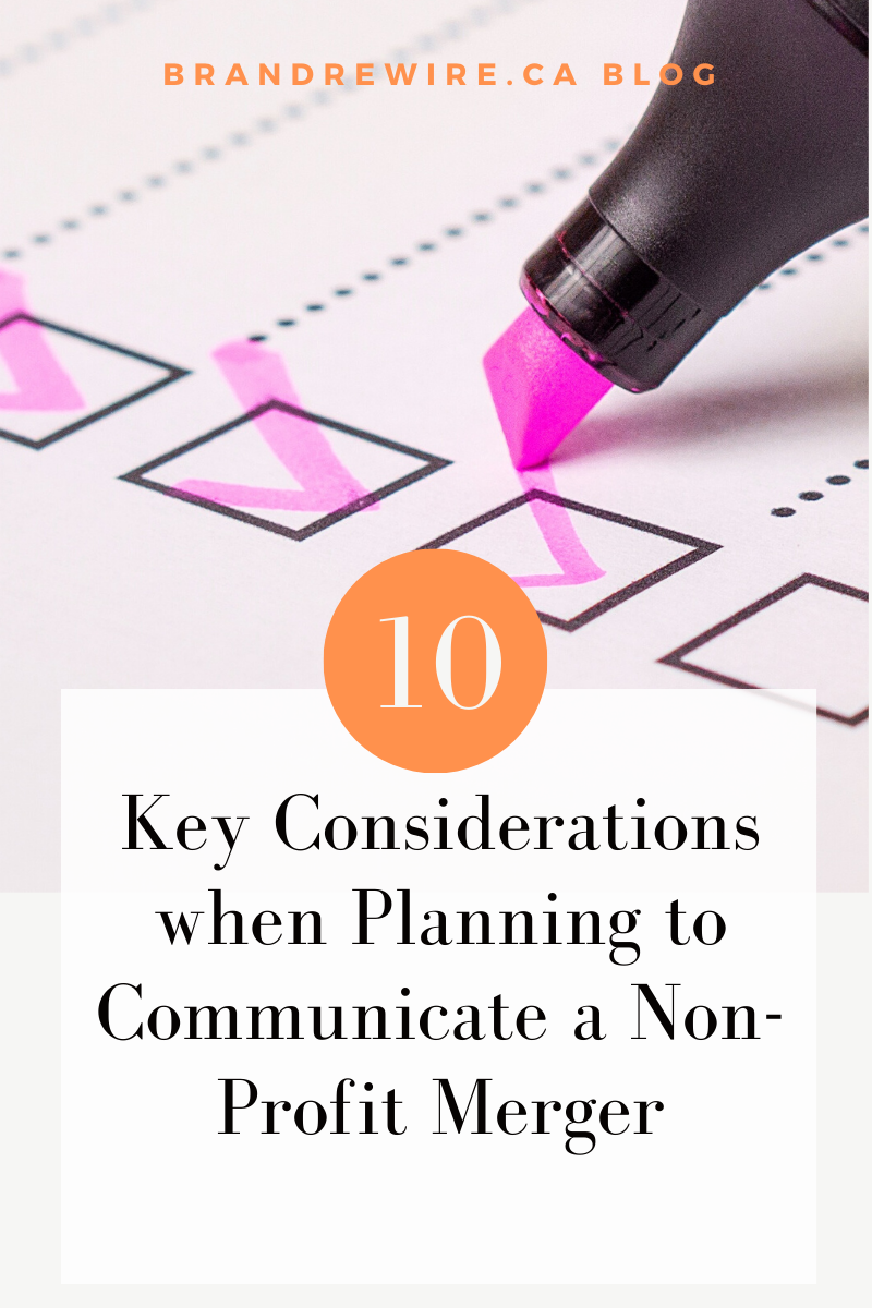 10 Key Amalgamation Communications Planning Considerations