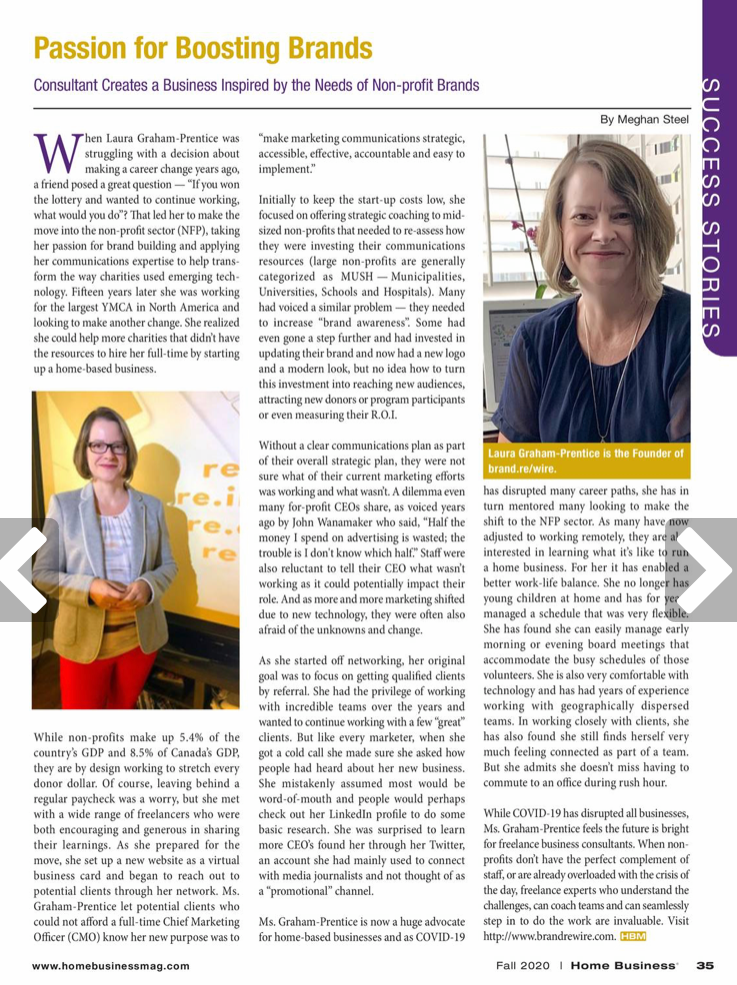 Fall 2020 Home Business Magazine Magazine Article